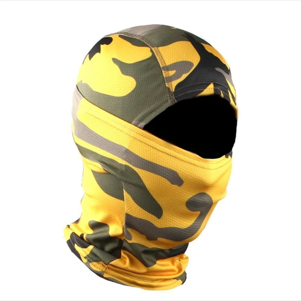 Balaclava Camo Face Mask UV Protection Hood Outdoor Tactical Skiing Cycling Mask